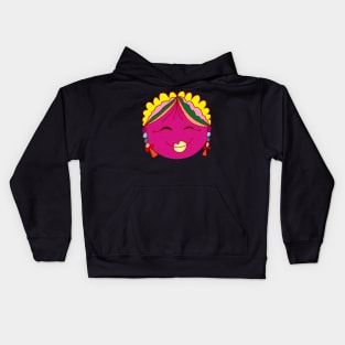 Smiley Face Preppy Kids Hoodie